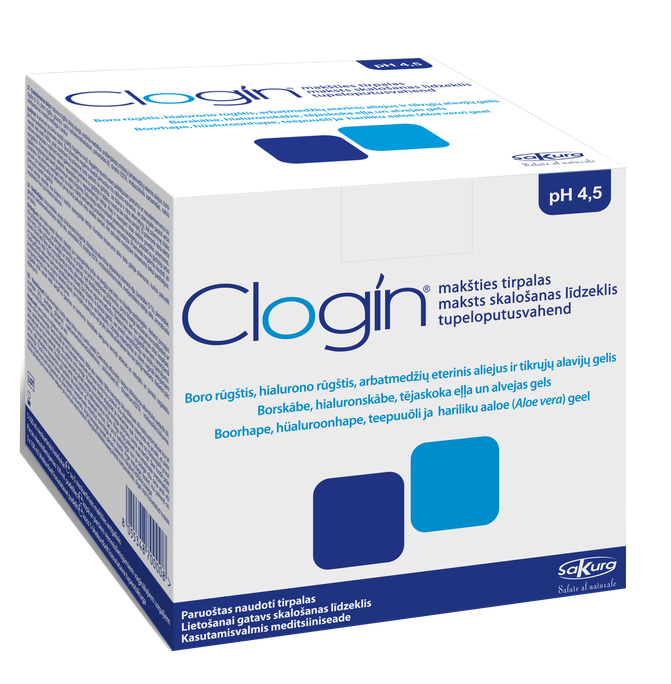 CLOGIN pH 4.5 100 ml šķīdums, 5 gab. - 1