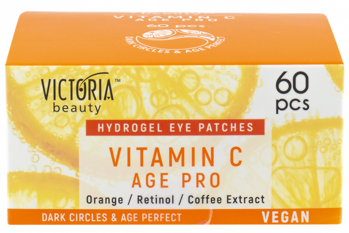 VICTORIA BEAUTY Age Pro Vitamin C gela acu spilventiņi, 60 gab. - 1