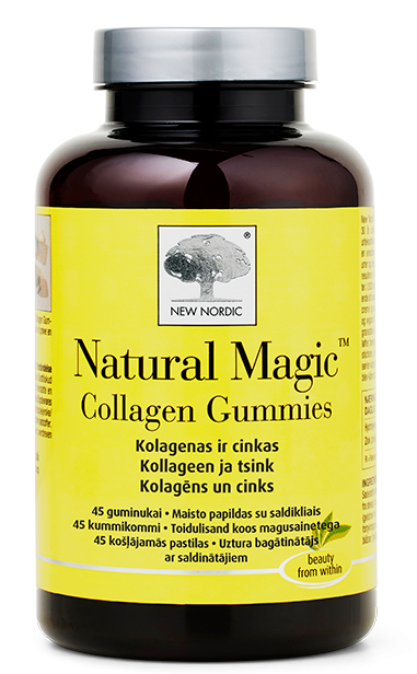 NEW NORDIC Natural Magic Collagen košļājamās pastilas, 45 gab. - 1