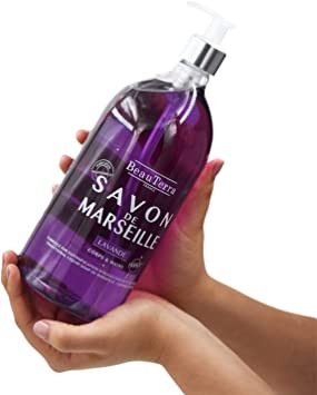 BEAUTERRA Marseille Soap Lavender šķidrās ziepes, 1000 ml - 2