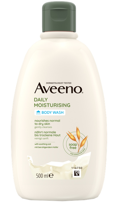 AVEENO Daily Moisturising attīrošs līdzeklis, 500 ml - 1