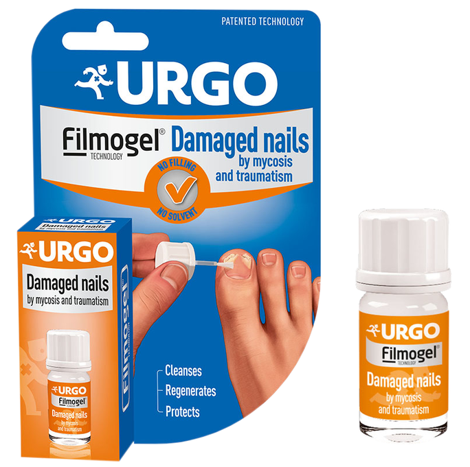 URGO Filmogel Bojātiem Nagiem nagu laka, 3.3 ml - 1
