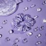 CRYSTALLOVE Crystalized Lillac zīda matu gumija, 1 gab. thumbnail 4