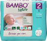 BAMBO NATURE Nature S-2, 3-6 kg, autiņbiksītes, 30 gab. thumbnail 1