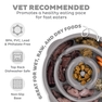 OUTWARD HOUND Fun Feeder Drop, Pelēka, M, Lēnēšanas bļoda, 1 gab. thumbnail 2