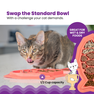 CATSTAGES Fishie Fun Feed Mat, Rozā bļoda, 1 gab. thumbnail 2
