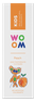 WOOM Kids Peach 3-8 gadi zobu pasta, 50 ml thumbnail 2