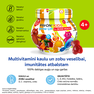 VITIRON Kids Grown UP (4+ g.v.) kaulu veselībai košļājamās pastilas, 50 gab. thumbnail 2