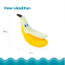 PETSTAGES Dental Banana, Dzeltena rotaļlieta, 1 gab. thumbnail 3