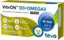 VITIRON D3 4000 SV + Omega3 Strong kapsulas, 60 gab. thumbnail 1