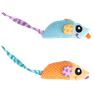 CATSTAGES Catnip Chew Mice rotaļlieta, 1 gab. thumbnail 1