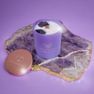 CRYSTALLOVE Amethyst & lavender soy aromātiskā svece, 1 gab. thumbnail 4