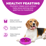 OUTWARD HOUND Fun Feeder Flower, Violeta, M, Lēnēšanas bļoda, 1 gab. thumbnail 2