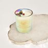 CRYSTALLOVE Rainbow Fluorite & Champagne Soy aromātiskā svece, 1 gab. thumbnail 5