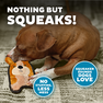 OUTWARD HOUND Invincibles Puppy, Brūna, XS rotaļlieta, 1 gab. thumbnail 4