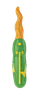 ELGYDIUM Dragon, nuo 2 iki 6 metų dantų šepetėlis, 1 vnt. thumbnail 5