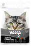 WEEGO Charcoal cementējošās smiltis kaķiem, 15 L thumbnail 1