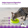 CATSTAGES Kitty Slow Feeder, Zaļa, S, Lēnēšanas bļoda, 1 gab. thumbnail 3