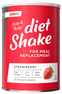 ICONFIT Diet Shake Strawberry pulveris, 495 g thumbnail 1