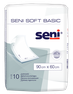 SENI Soft Basic 60x90 cm absorbējošie palagi, 10 gab. thumbnail 1