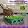 CATSTAGES Grass Patch Hunting Box, Zaļa, S rotaļlieta, 1 gab. thumbnail 4