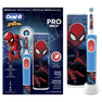 ORAL-B Pro Kids Spiderman ar ceļojumu futrāli elektriskā zobu birste, 1 gab. thumbnail 2