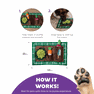 OUTWARD HOUND Puzle Activity Matz Garden Game rotaļlieta, 1 gab. thumbnail 3