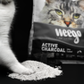 WEEGO Charcoal cementējošās smiltis kaķiem, 5 L thumbnail 2