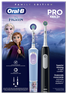 ORAL-B Vitality PRO + Frozen Pro Kids 3+ elektriskā zobu birste, 2 gab. thumbnail 1