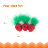 CATSTAGES Strawbabies, Sarkana rotaļlieta, thumbnail 3