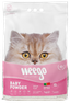 WEEGO Baby Powder cementējošās smiltis kaķiem, 15 L thumbnail 1