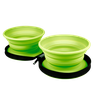 KIWI WALKER Double Bowl, Zaļa, Ceļojumu bļoda, 1 gab. thumbnail 1