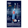 ORAL-B Vitality PRO Kids 3+ Spiderman elektriskā zobu birste, 1 gab. thumbnail 2
