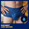 TENA Men Pants Plus S/M (zilas) biksītes, 12 gab. thumbnail 2