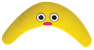 PETSTAGES Boomerang Buddy, Dzeltena rotaļlieta, 1 gab. thumbnail 1
