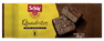 SCHAR Quadritos bezglutēna vafeles šokolādē, 40 g thumbnail 1