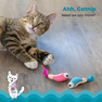 CATSTAGES Catnip Chew Mice rotaļlieta, 1 gab. thumbnail 2