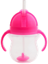 MUNCHKIN 6m+, pink krūzīte ar salmiņu, 207 ml thumbnail 1