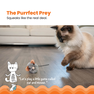 CATSTAGES Squeak Squeak Mouse, Pelēka rotaļlieta, 1 gab. thumbnail 2